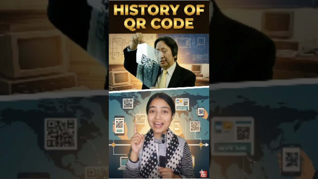 Why is the QR code always black and white,,,