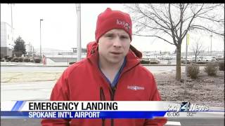 Alaska Airlines flight makes emergency landing in Spokane