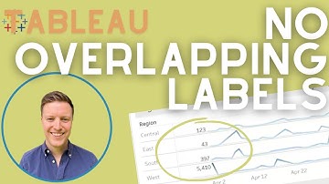 How to Keep Line End Labels From Overlapping Lines in Tableau