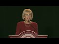 Secretary DeVos - Blue Ribbon Full Speech
