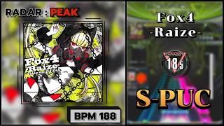 【SDVX】 Fox4-Raize- (EXH) S-PUC