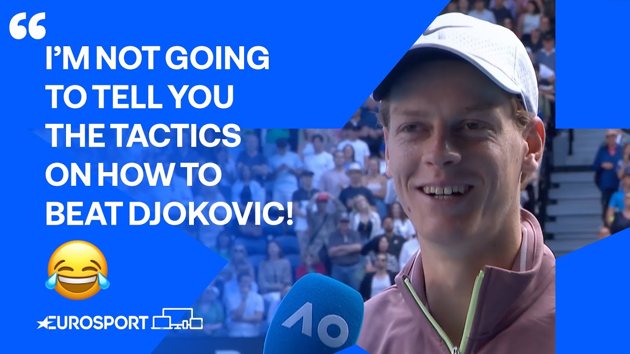 Jannik Sinner Wins HUGE 39-Shot Rally in Men's Singles Final | Australian Open 2024