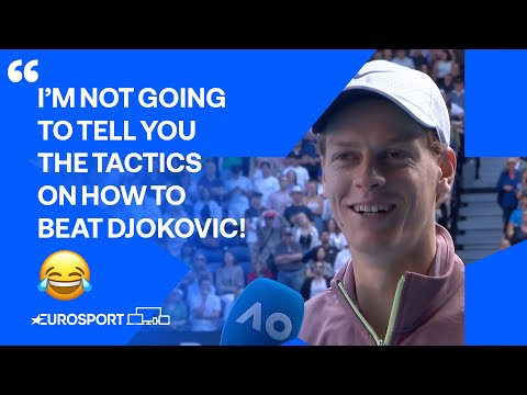 Jannik Sinner stuns defending champion Novak Djokovic to reach final 🤩 | Australian Open 2024 🇦🇺