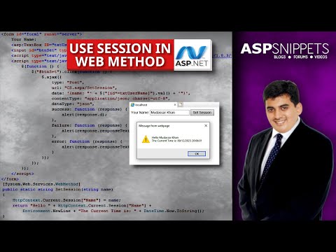 Using Session inside Web Method in ASP.Net