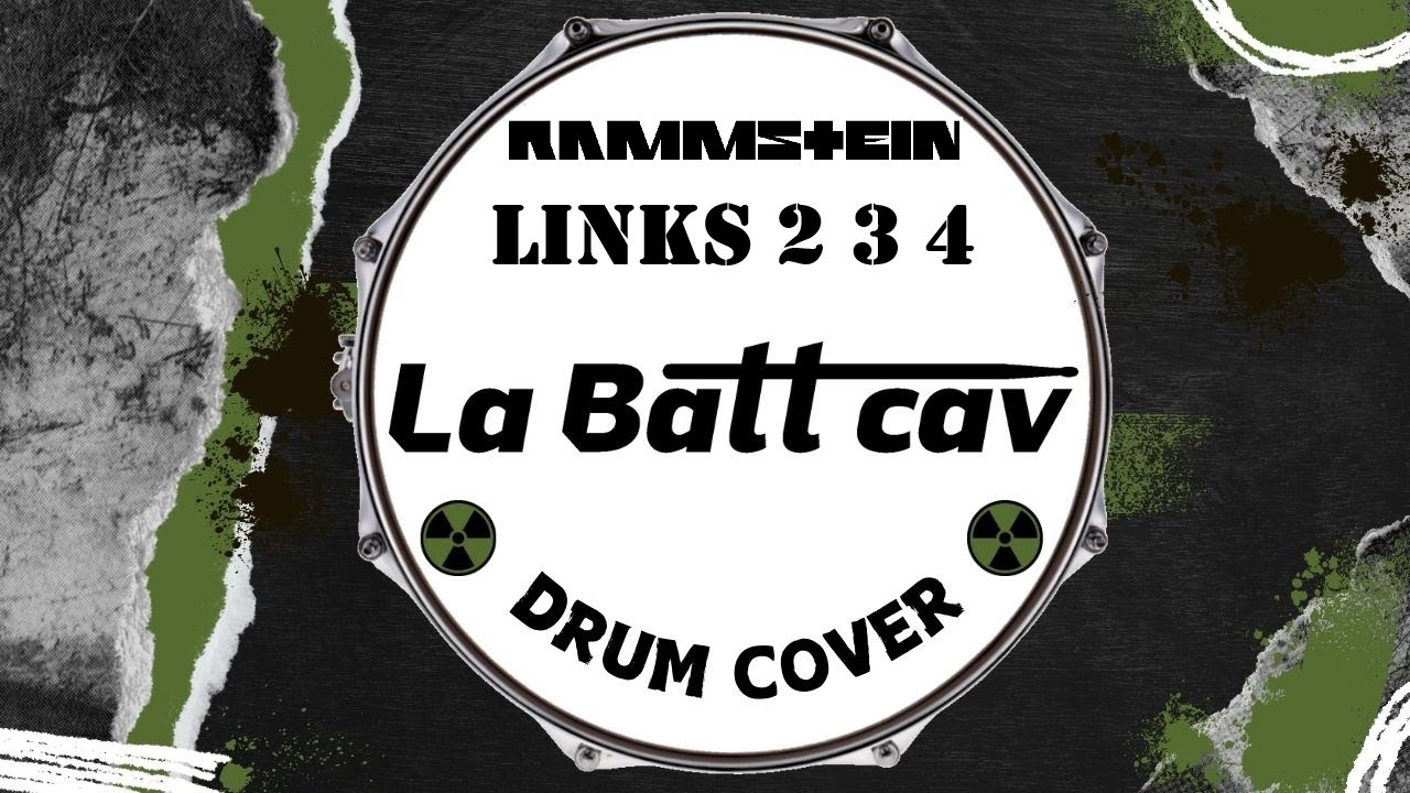 Rammstein - Links 2 3 4 - Drum Cover - YouTube