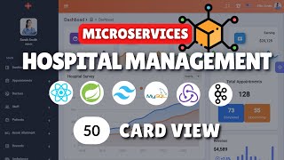 HMS with React & Spring Boot Microservices | Ep. 50: Card View #react #spring