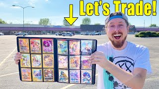 Trading Pokemon Cards TO FANS From This Binder!