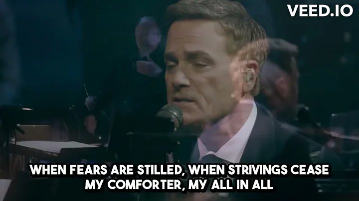 IN CHRIST ALONE Michael W  Smith (Live Orchestra) [Lyrics]