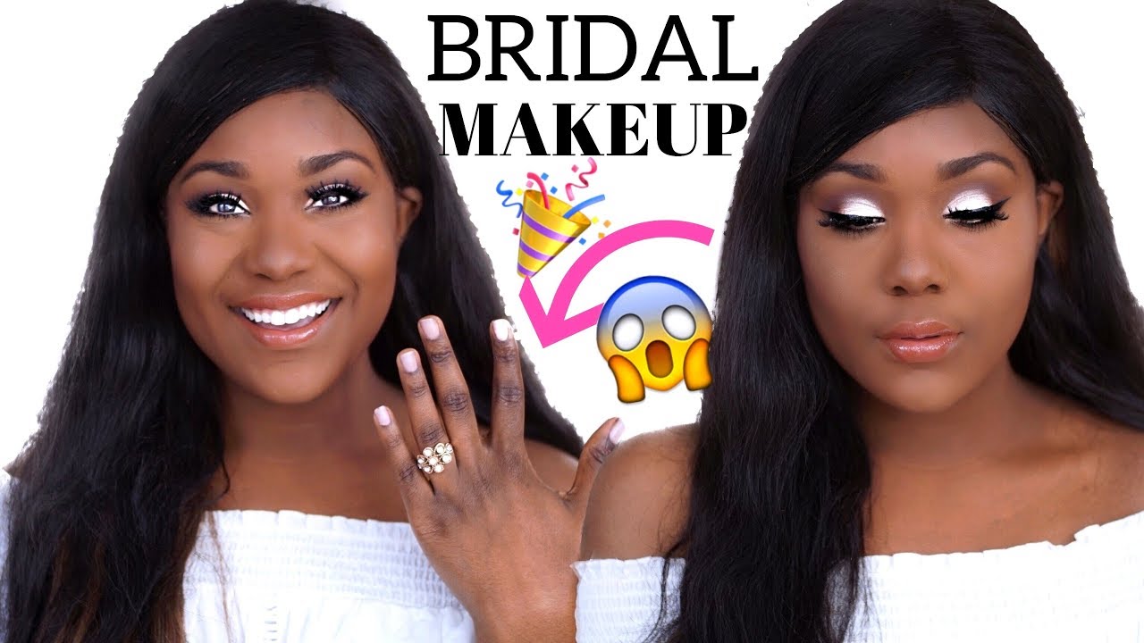 BRIDAL MAKEUP TUTORIAL I Wedding Prom Makeup Tutorial 2018 WOC