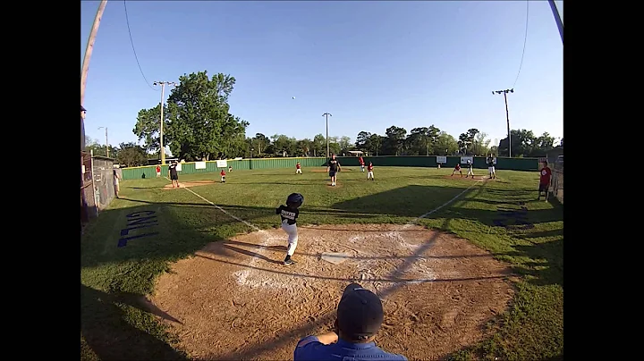 Colby Gordon Baseball Double 04-22 2013