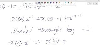 EEE 541 #4 _ Example 3 on Z-Transform