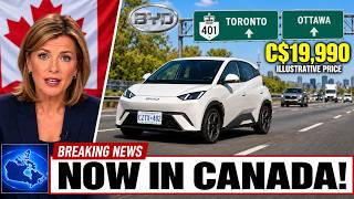 China’s $19,990 EV Is About to Hit Canada — Toyota & Tesla Are in Trouble!