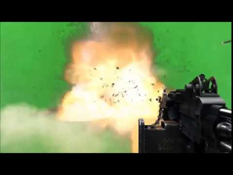 Футаж "Пулемет (Machine Gun)" №6 - YouTube