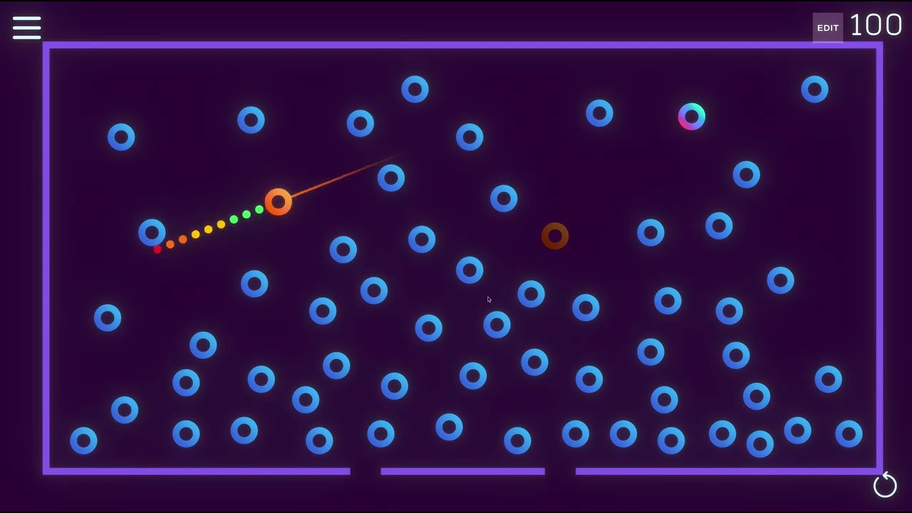 Trikky - Level 100 - Viral Android trickshot puzzle game