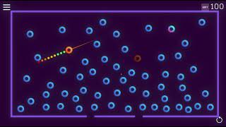 Trikky - Level 100 - Viral Android trickshot puzzle game screenshot 1