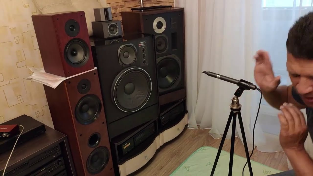 В гостях: АвтоЭквалайзер Technics SH-8066 + разные микрофоны