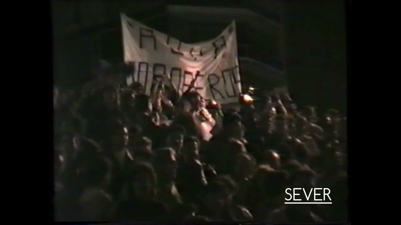 18 del 02 de1.990 Concurso de comparsas II .#SEVER-36 años Plaza de España de Santa Cruz de Tenerife