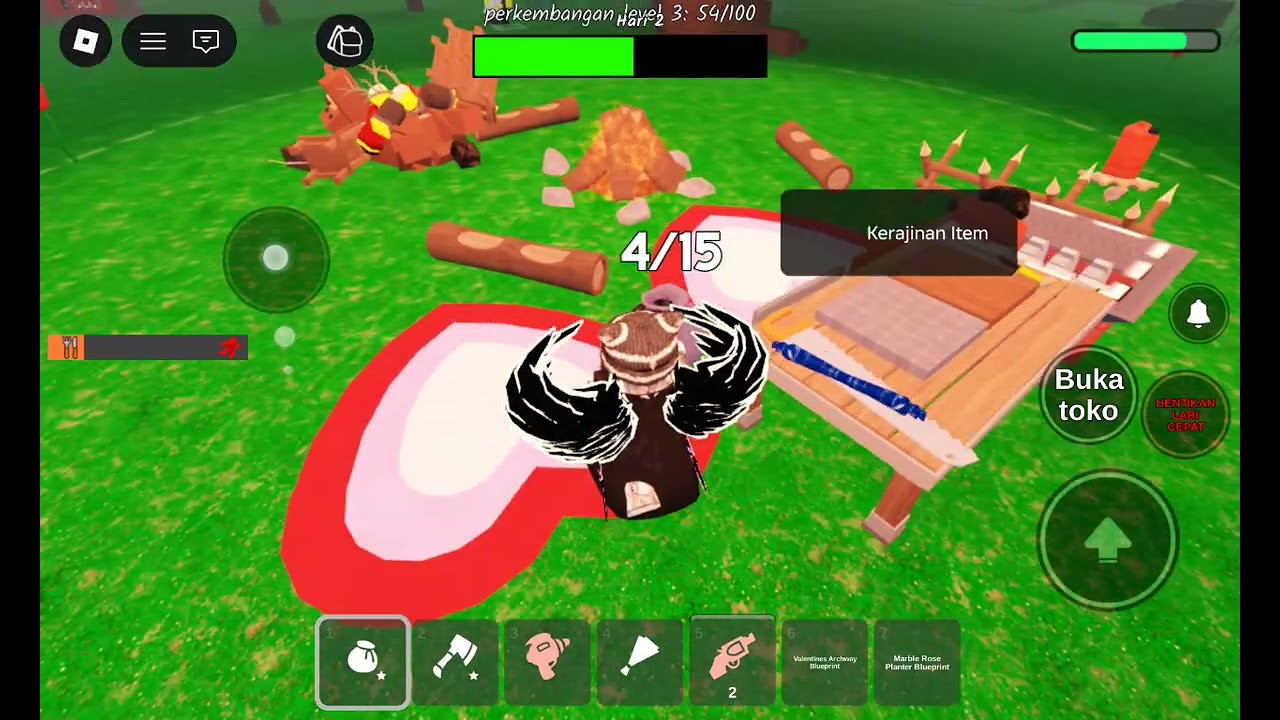 Bermain 99 malam with abang #roblox 🎀🎀🎀