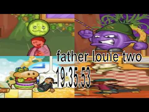 Papa Louie 2, Any% in 19:35.53 IGT