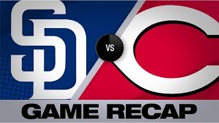 Mejia homers in Padres' 3-2 win | Padres-Reds Game Highlights 8/19/19