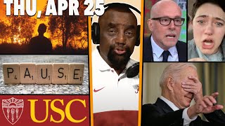 Climate Crisis; Biden Pauses; Know Not What They Do; Blessed Squatter; HS BULLY | JLP SHOW (4\/25\/24)