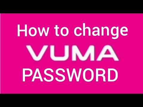 Vuma Sign In how to change vuma fibre password - YouTube