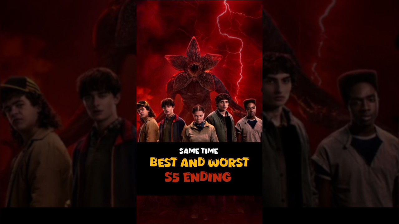Stranger Things Season 5 Ending Theory!!BestAndWorstEnding!!