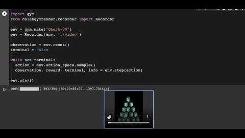 Colab Gym Rendering Demo