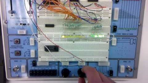 PIC16F819 A/D conversion test