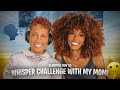 Whisper Challenge with Mama Slim, the Queen herself! | Vlogmas Day 10