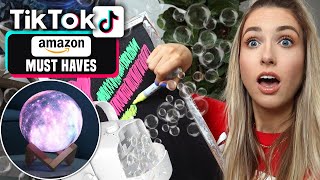 Testing AMAZON MUST HAVES that TIK TOK MADE ME BUY