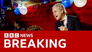Anti-Islam populist Geert Wilders wins Dutch election | BBC News