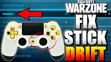 FIX STICK DRIFT & IMPROVE AIM - Best Controller Deadzone Settings for Warzone & Modern Warfare