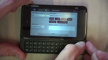 Toshl 1.5 - expense tracker on Nokia Maemo