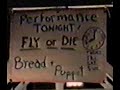 Bread and Puppet Fly or Die Circus October 1992