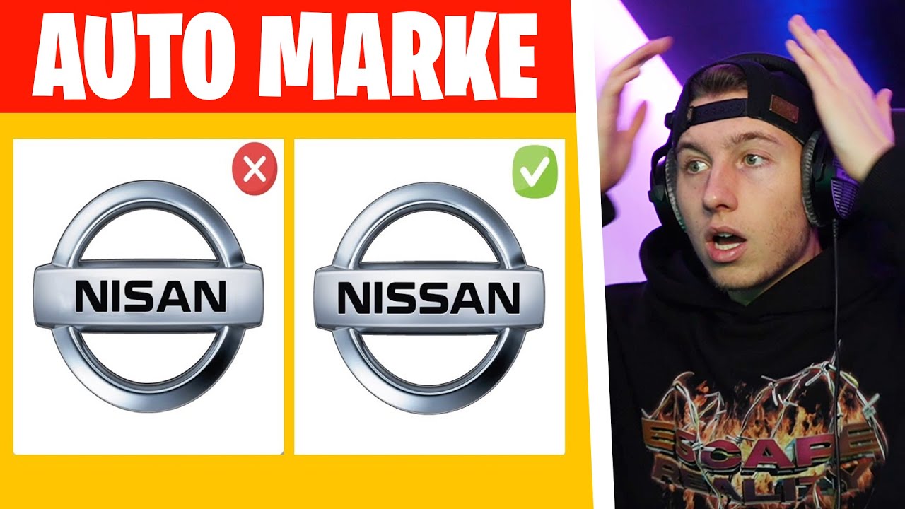 ERKENNST DU alle AUTO MARKEN? (0,1% schaffen es)