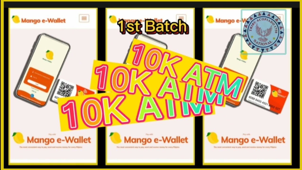 10K 10K ATM😇MANGO EWALLET UPDATE FROM THE OFFICIAL INFO #ACOPIADO# ...