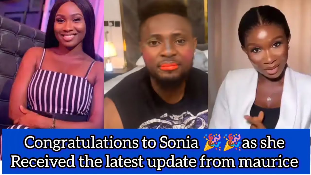 Congratulations to Sonia uche as Maurice sam gave her the surprise of her life 