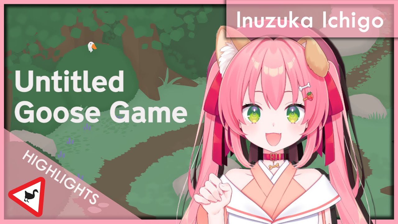 Ichigo plays Untitled Goose Game - Highlights [Indie Vtuber]