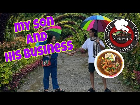My sons business,.BABINGS BEEF MAMI PARES HOUSE,.pongko pongko in jimenez.. #food #youtubevideo