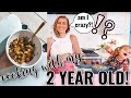 Cooking with My Two Year Old... Am I CRAZY?!