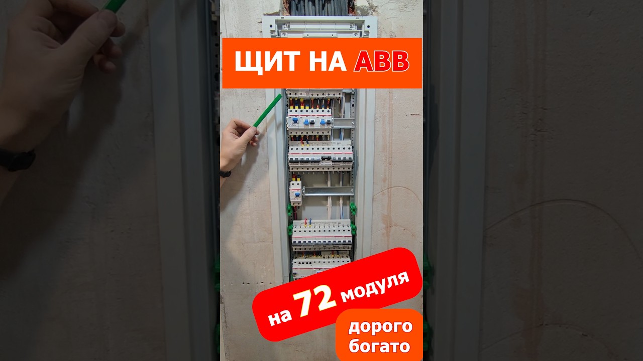 ⚡щит на ABB, или ДОРОГО- БОГАТО 