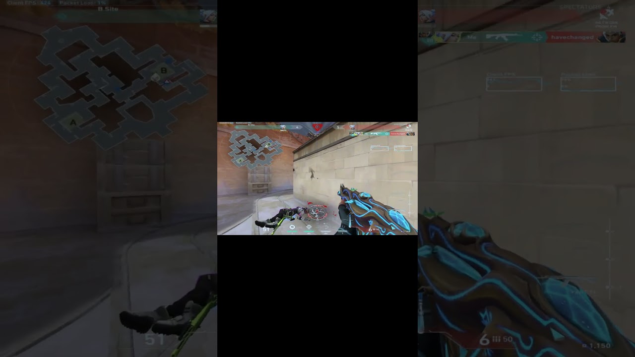 1v4? No Problem. #shorts#ValorantShorts #GamingShorts