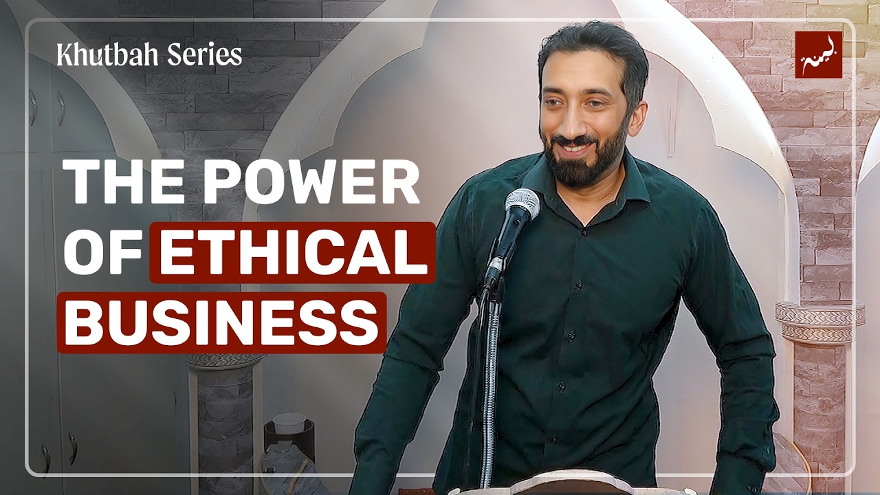 Capitalism, Corruption & Haram Money (Islam’s Solution) | Friday Khutbah by Nouman Ali Khan