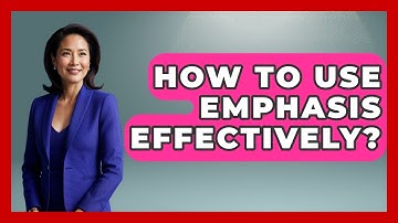 How To Use Emphasis Effectively? - Graphic Design Nerd
