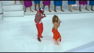 4k Remastered 2006 Shakira ft. Wyclef Jean - Hips Don't Lie (World Cup Final) 09 07 06