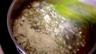 Asparagus Soup With Chicken Meat