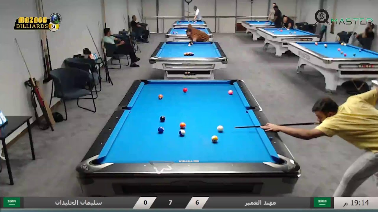 بطولة نادي كيو ماستر الافتتاحية 2022 الرياض / مهند الغميز vs سليمان الجليدان