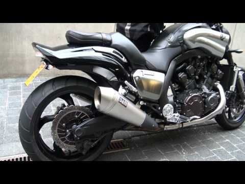 V Max 1700 Dam Sd Oval Exhaust Youtube