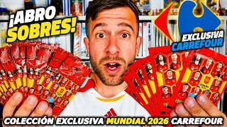 LA COLECCIÓN EXCLUSIVA del MUNDIAL 2026 de CARREFOUR | ESPAÑA 2026